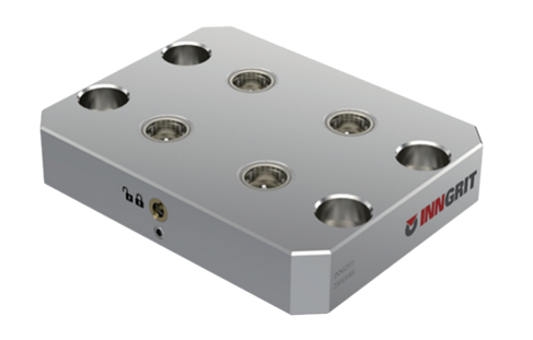 英貴爾 INN02533 52單定位板(4穴Pitch52)方零點(diǎn)定位