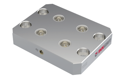 英貴爾 INN02499 52單定位板(4穴Pitch52)方零點(diǎn)定位(AIR)零點(diǎn)定位